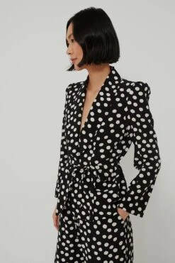 Painterly Dots Black Paris Jacket -Loeffler Cloth Shop NsUJ9ZOW325l3diE13tsdjxMyDohwLla 1