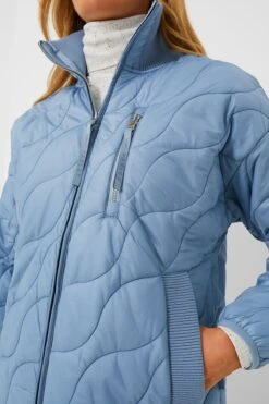 Varley Dusty Blue Danea Quilt Jacket -Loeffler Cloth Shop NxOXRYgAAq244t2nAUbalUT8IvhLo8qM 1