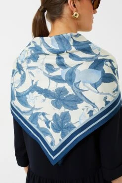 Bonnie Blossom Medium Silk Scarf -Loeffler Cloth Shop OB11GlEpzQs7S3dgGMOd1g5UVQFG7hG3 1