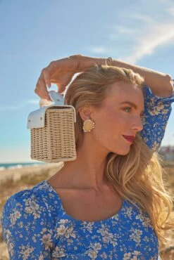 Raffia Corrine Studs -Loeffler Cloth Shop OixtqFZvSOfa3ApW9LlDT6jfz3xPiRiV 1