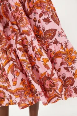 Sunset Chintz Long Sleeve Salty Paloma Caftan -Loeffler Cloth Shop Oj5FJhWK4mwDExtjG2638yQ3aWHUgGQa 1