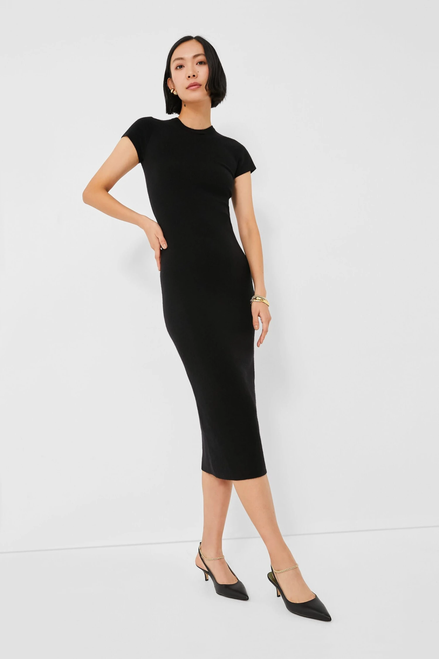 Black T-Shirt Maxi Dress 3 Black T-Shirt Maxi Dress