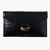 Black Croc London Clutch -Loeffler Cloth Shop OtwWSkCC7ClJTRZeY6WiV2mnnBmxv5VI 1
