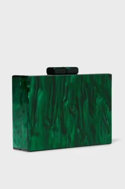 Emerald Swirl Cane Acrylic Clutch 12 Emerald Swirl Cane Acrylic Clutch -Loeffler Cloth Shop P7dHyPSQyonysO558vsBltRYUaD1V040 1