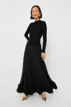 Black Rue Fine Knit Gauge High Neck Sweater -Loeffler Cloth Shop P8Cs45V91h4hfDsnI1P36GDMFaPKCm6G 1