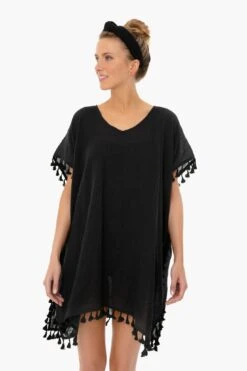 Black Katie Caftan -Loeffler Cloth Shop PVIIjHAEDLqLFxUUpQe8erdMr4ThaVPP 1