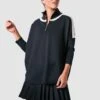 Black And Ivory Amelie Quarter Zip -Loeffler Cloth Shop PcWI24DUeGJPA92a4U7CZHXOtGbH9w4d 1