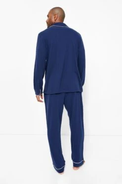 Navy Luxe Pima Pajama Set 11 Navy Luxe Pima Pajama Set -Loeffler Cloth Shop PeqmpOZcDbznxSw577MiTptivhy8mCKr 1