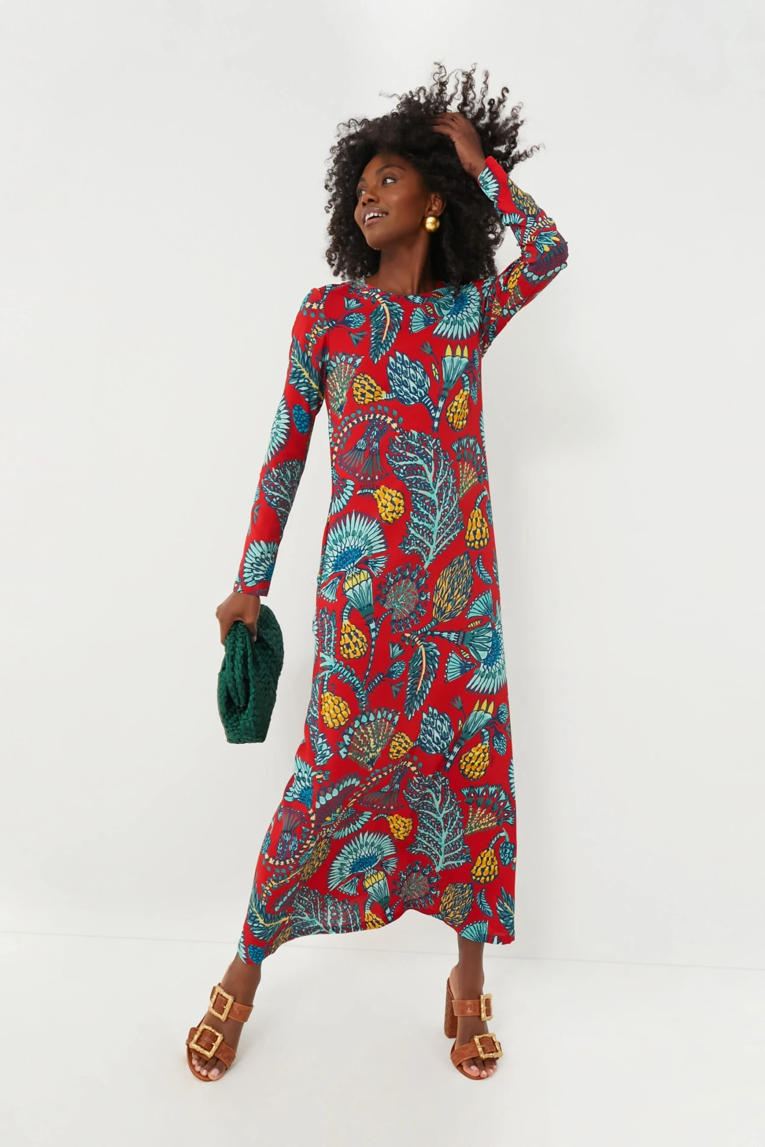 Sicomore Long Sleeve Swing Dress 4 Sicomore Long Sleeve Swing Dress - Image 2