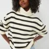 Ecru And Black Striped Turtleneck Sweater -Loeffler Cloth Shop Q20oqH7iYf4t3jod4WW4ZxixHmNJnPmz 1
