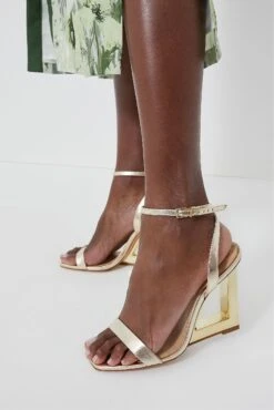 Schutz Metallic Napa Filipa Heels -Loeffler Cloth Shop Q2lEMPwojUrtWCbZA4auo6JA2F04ENN3 1