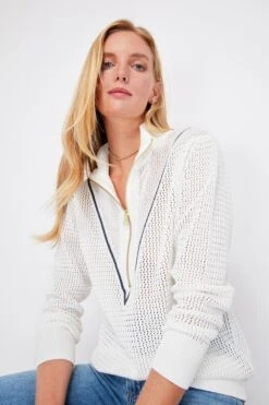 Varley Snow White Calva Knit -Loeffler Cloth Shop Q73uSIVIxfxel9kpGNYFTeSPSjUjzeLx 1
