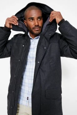 Canada Goose Carbon Melange Wool Reskill Langford Parka -Loeffler Cloth Shop Q7R6SiyCAc0UUDqjXMwfbPgFYo5Brjky 1