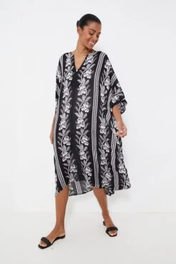 Noir Bloom Oversized Caftan 13 Noir Bloom Oversized Caftan -Loeffler Cloth Shop Q8esrMPOK268GnGpIBfrcNq10pWoJNJk 1