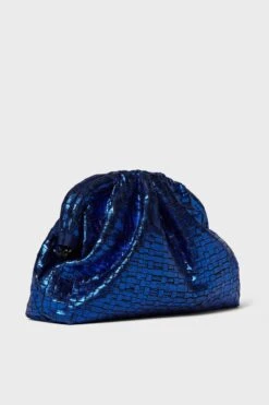 Cobalto Metallic Game Clutch -Loeffler Cloth Shop QBMZxMTGmyhi4Xcw5fq4D1vHKD5JlBVC 1