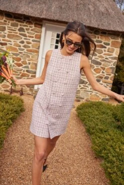 Peony Tweed Bianca Dress -Loeffler Cloth Shop QGmppc0trcj5vyX6cPOTySvQ8OJk0pc5 1