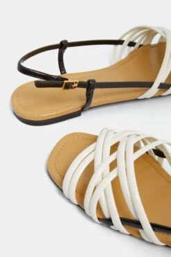 Tory Burch New Ivory Multi Strap Sandal -Loeffler Cloth Shop QMUXjCZm4LkJklEw3Bu7lUlq66wLXYXR 1