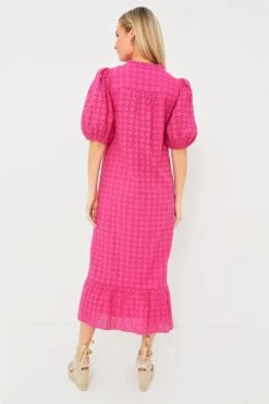 Pink Eyelet Midi Tryall Dress -Loeffler Cloth Shop QPJNLWuwe8gZJT2gnfZsQGySgKXrgZGS 1