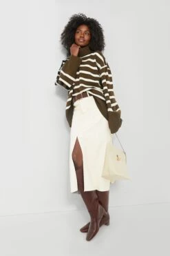 Military Olive And Ecru Striped Turtleneck Sweater -Loeffler Cloth Shop QPQRabqxNAga3OgVtMmc8cjanYZBbw7L 1