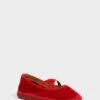 Lipstick Chico Velvet Espadrilles