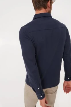 Peacoat Long Sleeve Players Shirt -Loeffler Cloth Shop QW8qWdx3vSYKVU4mxxBfoOR34ur8xXyH 1