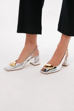 Silver Mirror Myola Heels -Loeffler Cloth Shop QdW4w0kTM2LpuDFQu2ZJhiCt036Rt27A 1