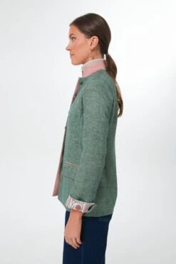 Green Linen Camille Tale Jacket -Loeffler Cloth Shop R4raRfQFycBsmOZj5Cujqe2EX7SF97d4 1
