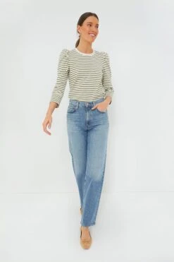 Olive Striped Vesty Long Sleeve Crewneck -Loeffler Cloth Shop RCsOXuD8eDLNkqcOsm46jrvnlmjSmQz1 1