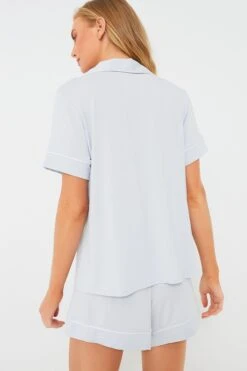 Eberjey Ice Blue Gisele Short PJ Set -Loeffler Cloth Shop RMeegQeDS0wsPJuccrC9eJvuwbhnuvy7 1