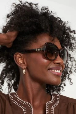 Gucci Havana Square Frame Sunglasses -Loeffler Cloth Shop RSBrSyOlL69C6HqogaHR338MhidaSDOZ 1