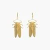 Goldbug Large Drop Earrings