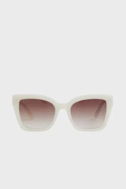 Meringue And Brown Gradient Rhys Sunglasses