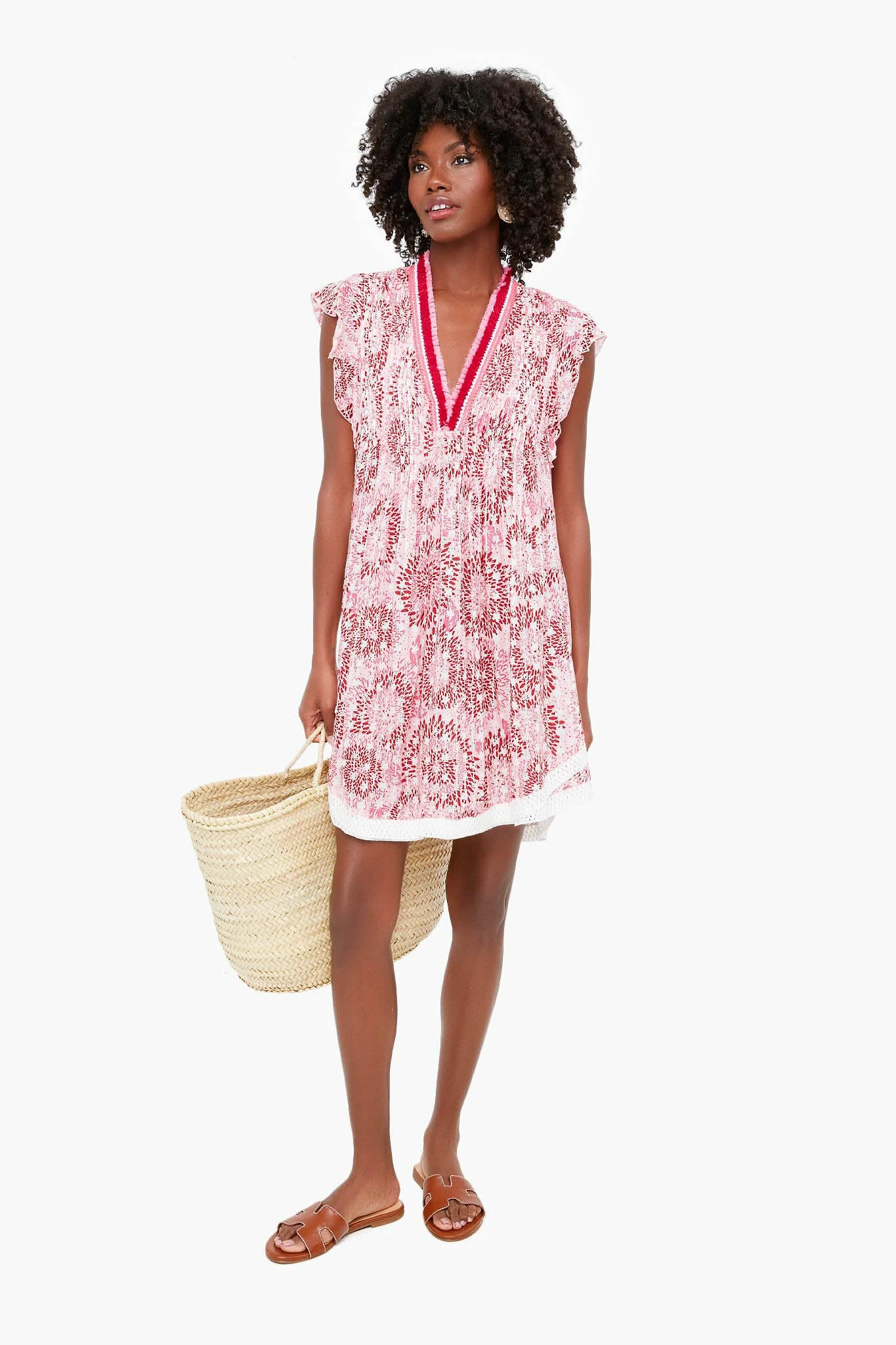 Pink Sunflower Sasha Mini Dress 3 Pink Sunflower Sasha Mini Dress