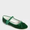Loeffler Randall Spruce Velvet Chiara Mary Jane Flats -Loeffler Cloth Shop S6LJuz9GRphSrUEj6fKJ0ltf0Z8aCbmd 1