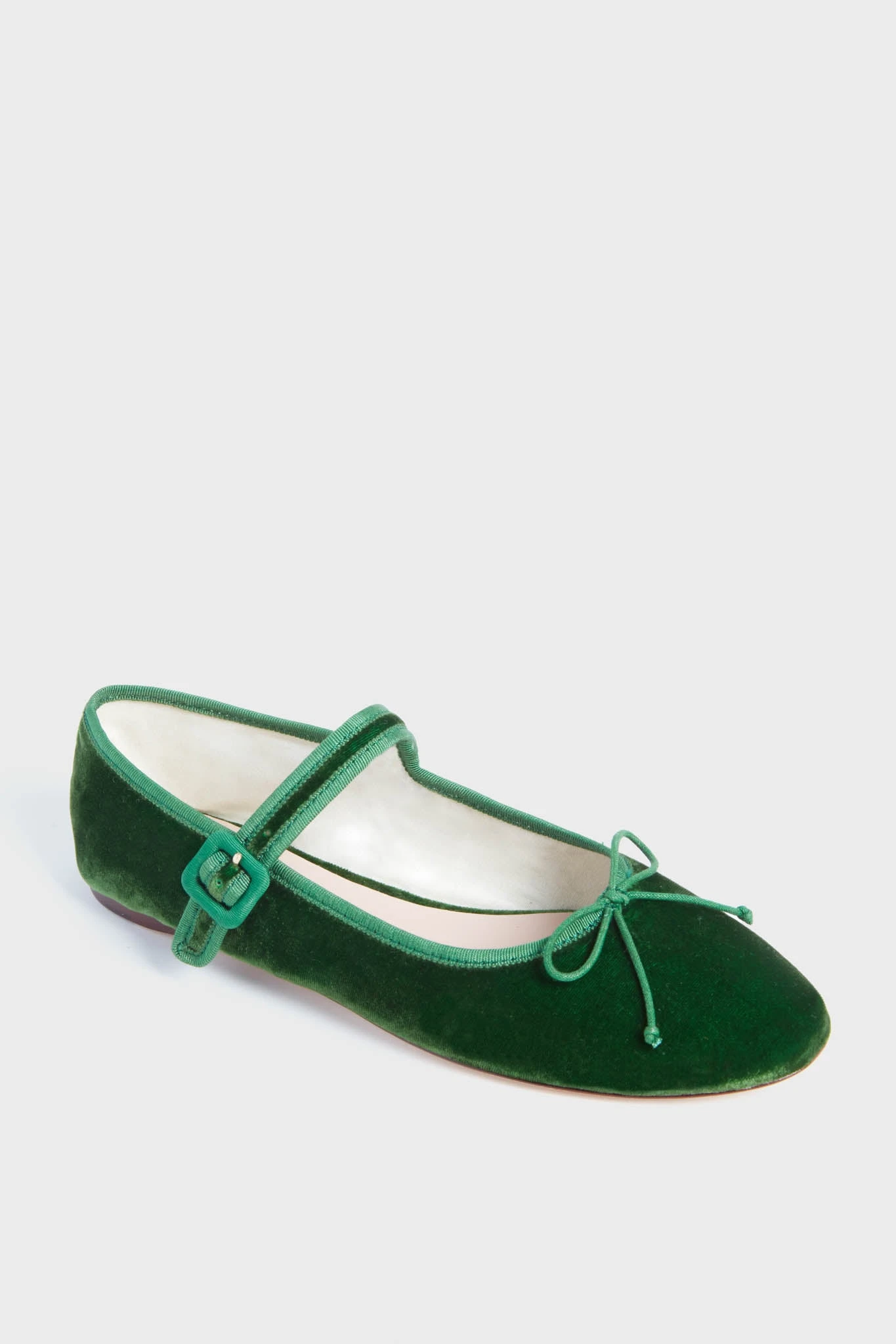 Loeffler Randall Spruce Velvet Chiara Mary Jane Flats 3 Loeffler Randall Spruce Velvet Chiara Mary Jane Flats