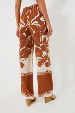 Brown Spray Of Flowers Wide Leg Pants 11 Brown Spray Of Flowers Wide Leg Pants -Loeffler Cloth Shop SCIai5wxFgIm5MUoXrDvWTXFbjSRvISw 1