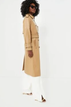 Veronica Beard Khaki Conneley Dickey Trench Coat -Loeffler Cloth Shop Sml3yoBbxY1n4eK3TGUd3VmlCppWxMQ0 1