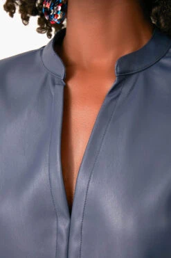 Vegan Leather Split Neck Top 11 Vegan Leather Split Neck Top -Loeffler Cloth Shop SzbHxz9N6Isne8H7FFcNNtFTvDasGON1 1