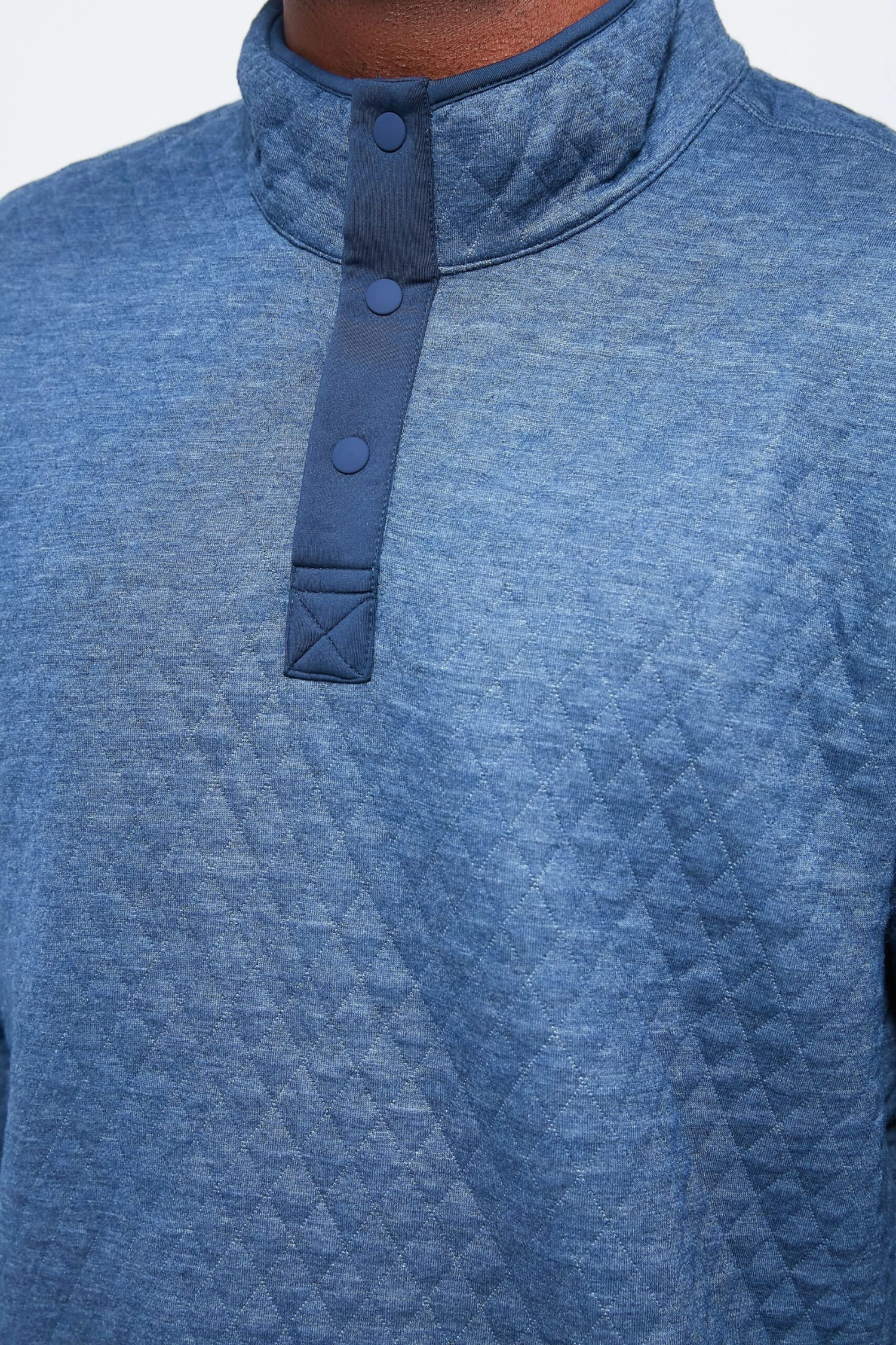 Marine Layer Navy Olive Heather Corbet Reversible Pullover 7 Marine Layer Navy Olive Heather Corbet Reversible Pullover - Image 5