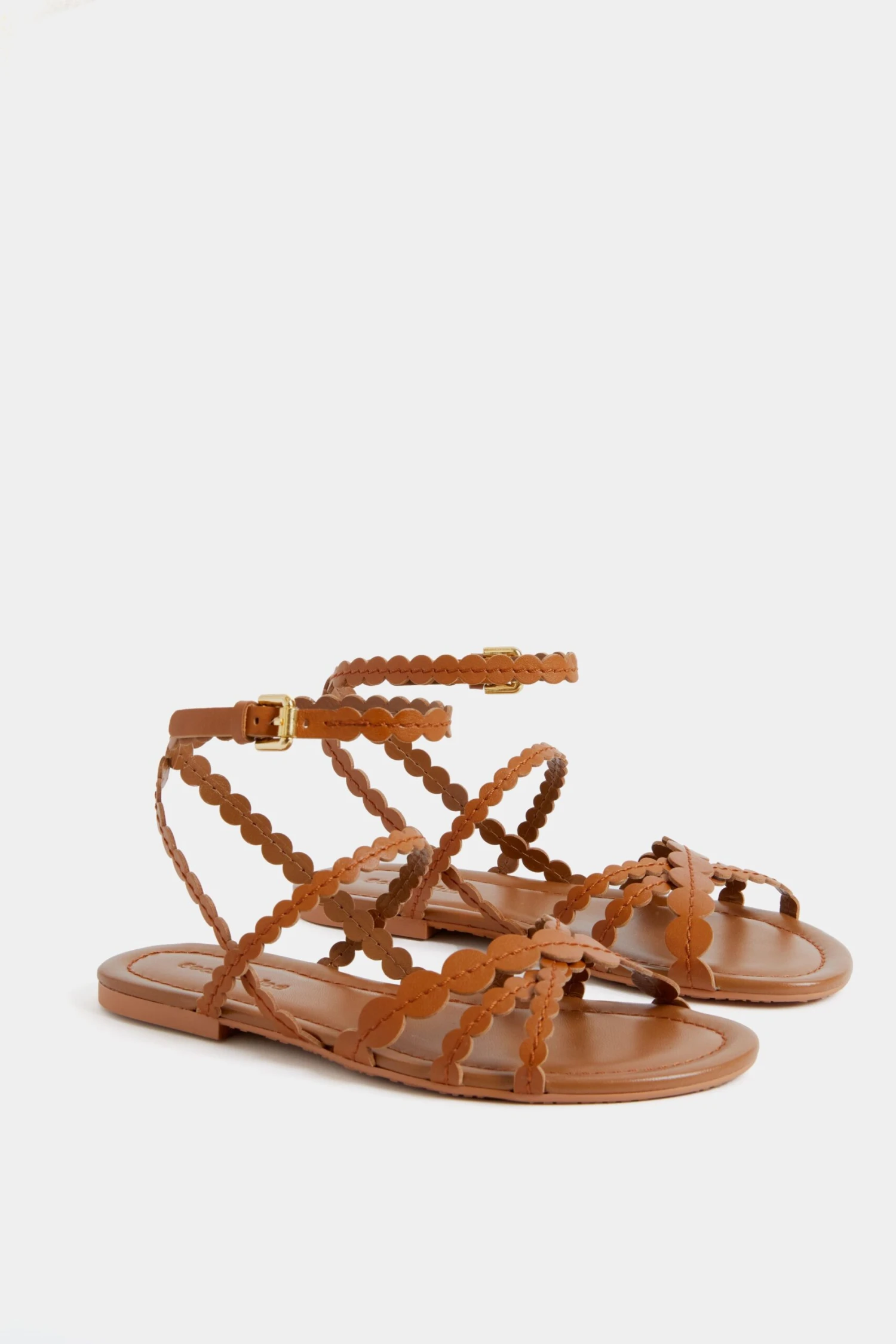 See By Chloé Tan Kaddy Sandals 6 See By Chloé Tan Kaddy Sandals - Image 4