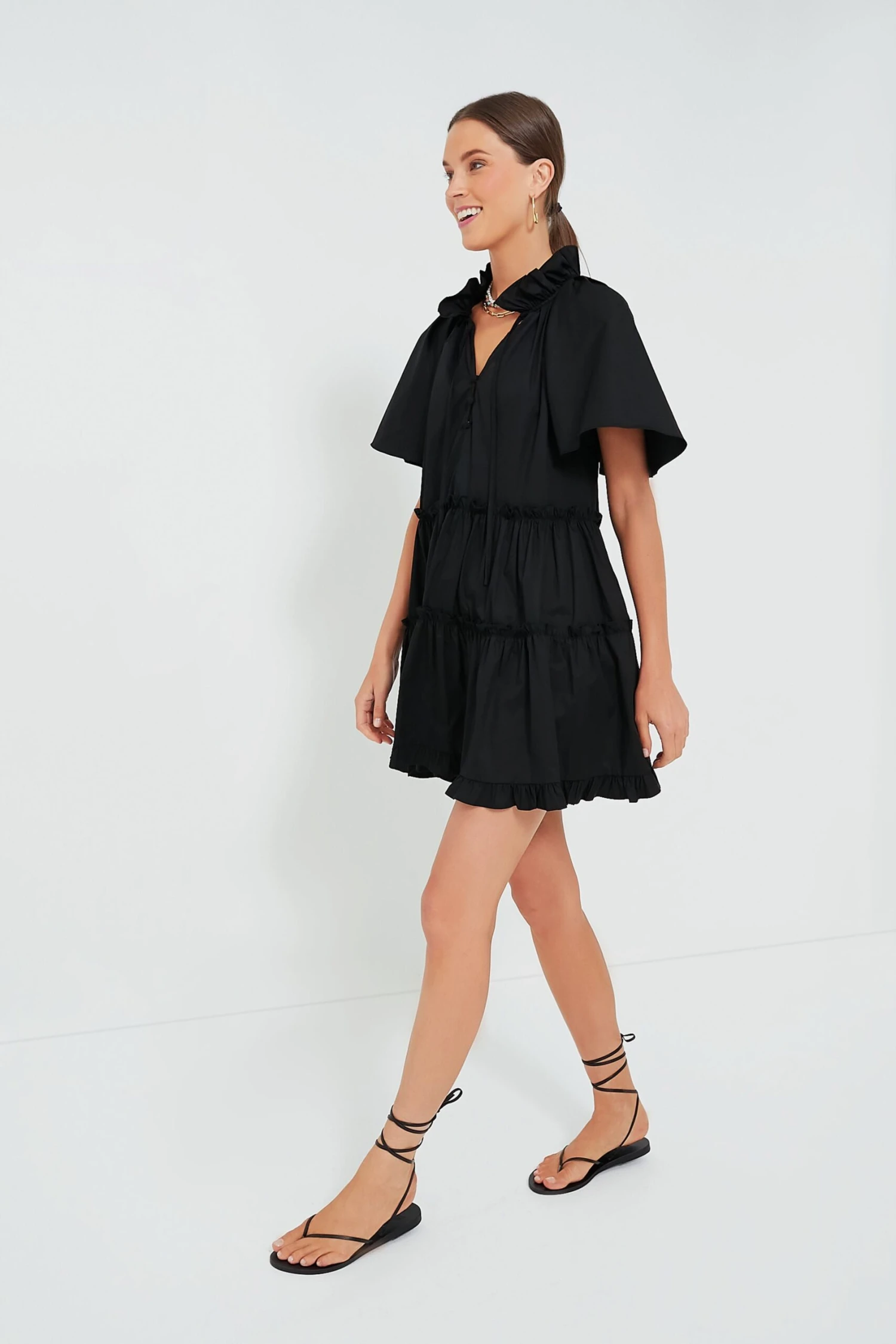 Black Adeline Dress 5 Black Adeline Dress - Image 3