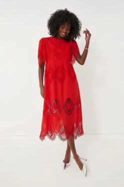 Red Catalina Dress