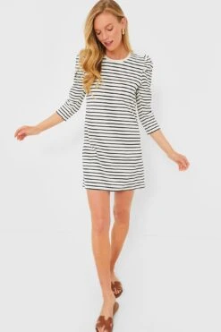 Navy Stripe Vesty Mini Dress -Loeffler Cloth Shop UCgr902lLEfqLgVsITgYKDDmHzn3u2rO 1