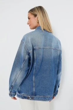 Weekend Max Mara Navy Light Pio Denim Jacket -Loeffler Cloth Shop UG8W1nXi2lf9CoC2I3rOq8Q8eHcNK2Eo 1