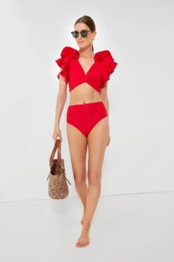 Red Kai Two Piece -Loeffler Cloth Shop UGUIGJMIXk7qmHtXt1PSWJPZAWJrGx99 1