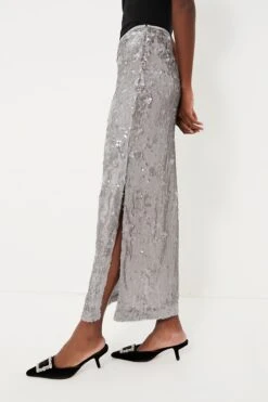 Sequins Maxi Skirt -Loeffler Cloth Shop UKwK5DQ8Pg4fEnWp8q8WSgPsKxZl7O7q 1