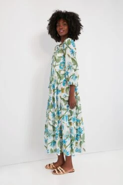 Sea Glass Chintz Long Sleeve Salty Paloma Caftan -Loeffler Cloth Shop UeelHtUqlnHGXbmy1jzZEhWVUK4xNZeg 1