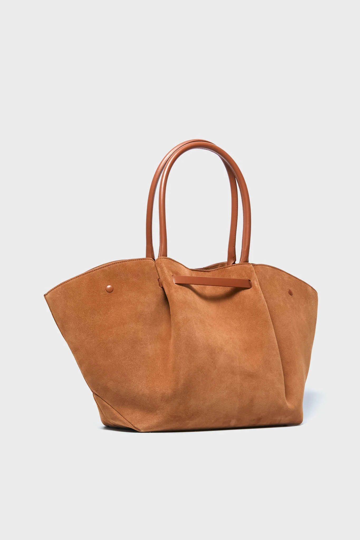 Tan Suede New York Bag 7 Tan Suede New York Bag - Image 5