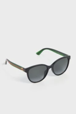 Gucci Black Round Frame Sunglasses -Loeffler Cloth Shop V8HMNppybVYbC1DSNtfsHW0QFhQyJWh9 1