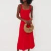 Staud Red Rose Ellison Dress -Loeffler Cloth Shop VJwm6XVKbaItICaaFdOBa8asne1CYf4F 1